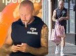 Strictly's James Jordan breaks cover after split from wife Ola: Dancer shows the strain of his marriage breakdown as he puffs on a cigarette after quitting smoking for four years
