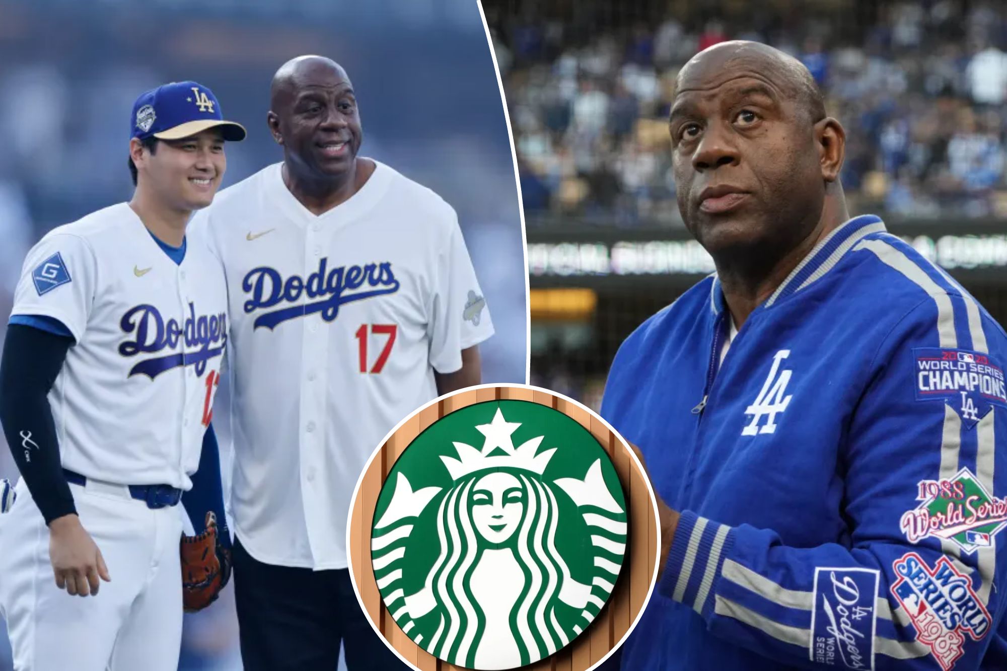 How Magic Johnson used Starbucks to fuel $2.2 billion Dodgers purchase