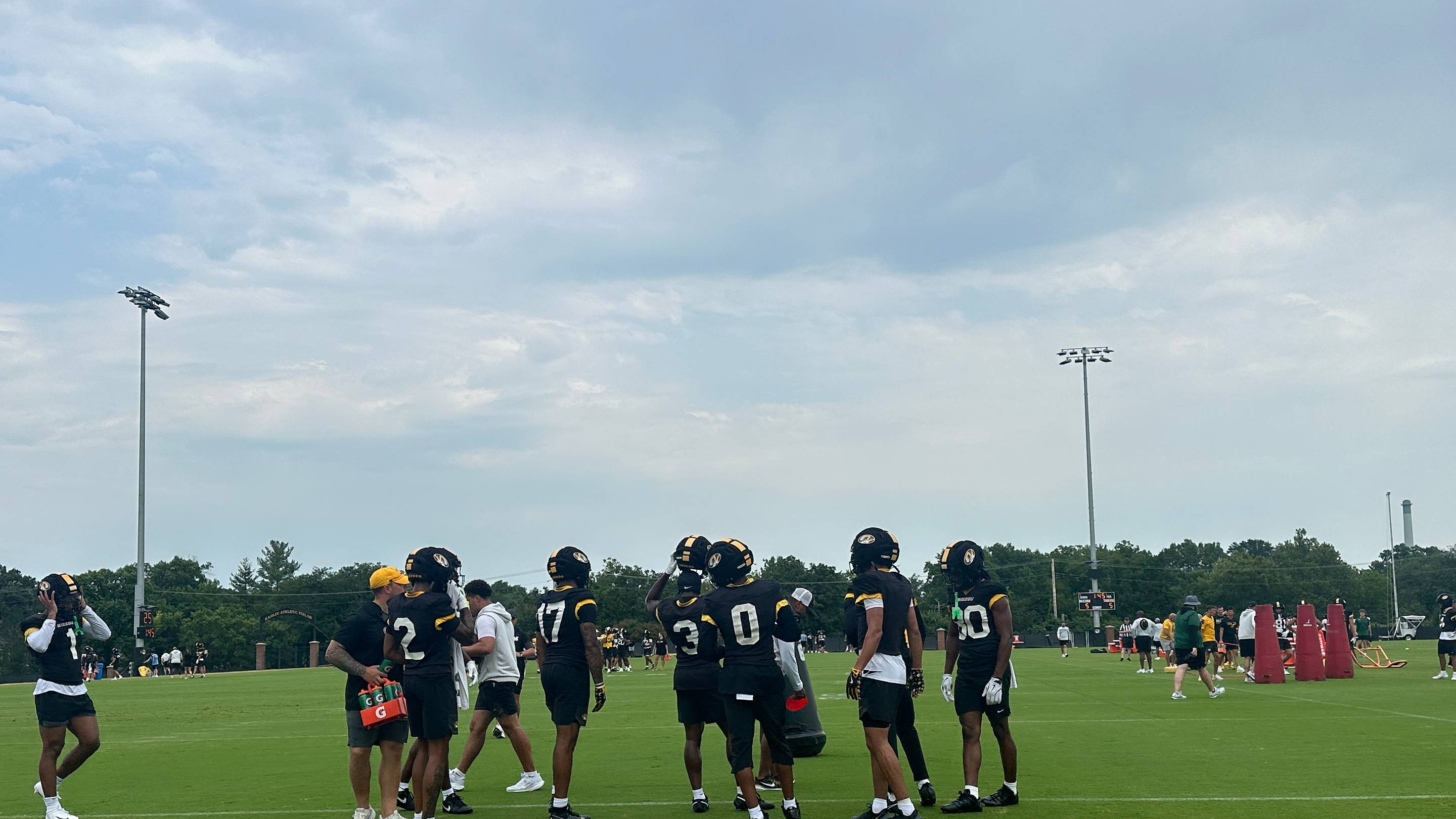Notebook, Observations from Mizzou's Fall Camp Practice 8/10