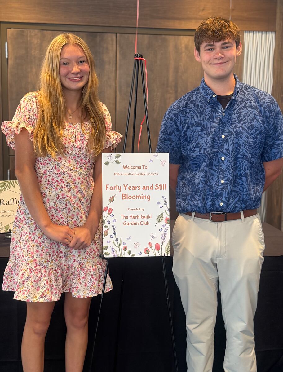 Scholarship recipients honored at Herb Guild Luncheon