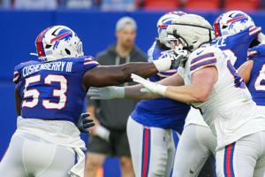 Bills observations: Cushenberry fills in for McGovern; Gardner-Johnson injured again
