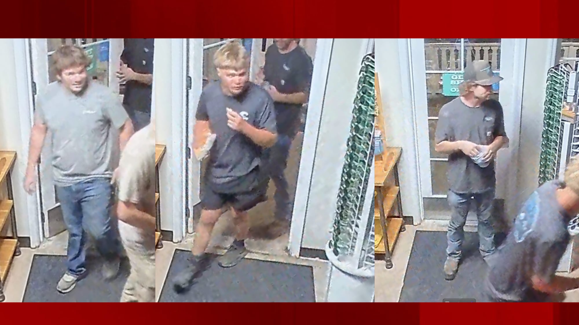 Do you recognize them?: Police looking for suspects in burglaries along the Riverfront