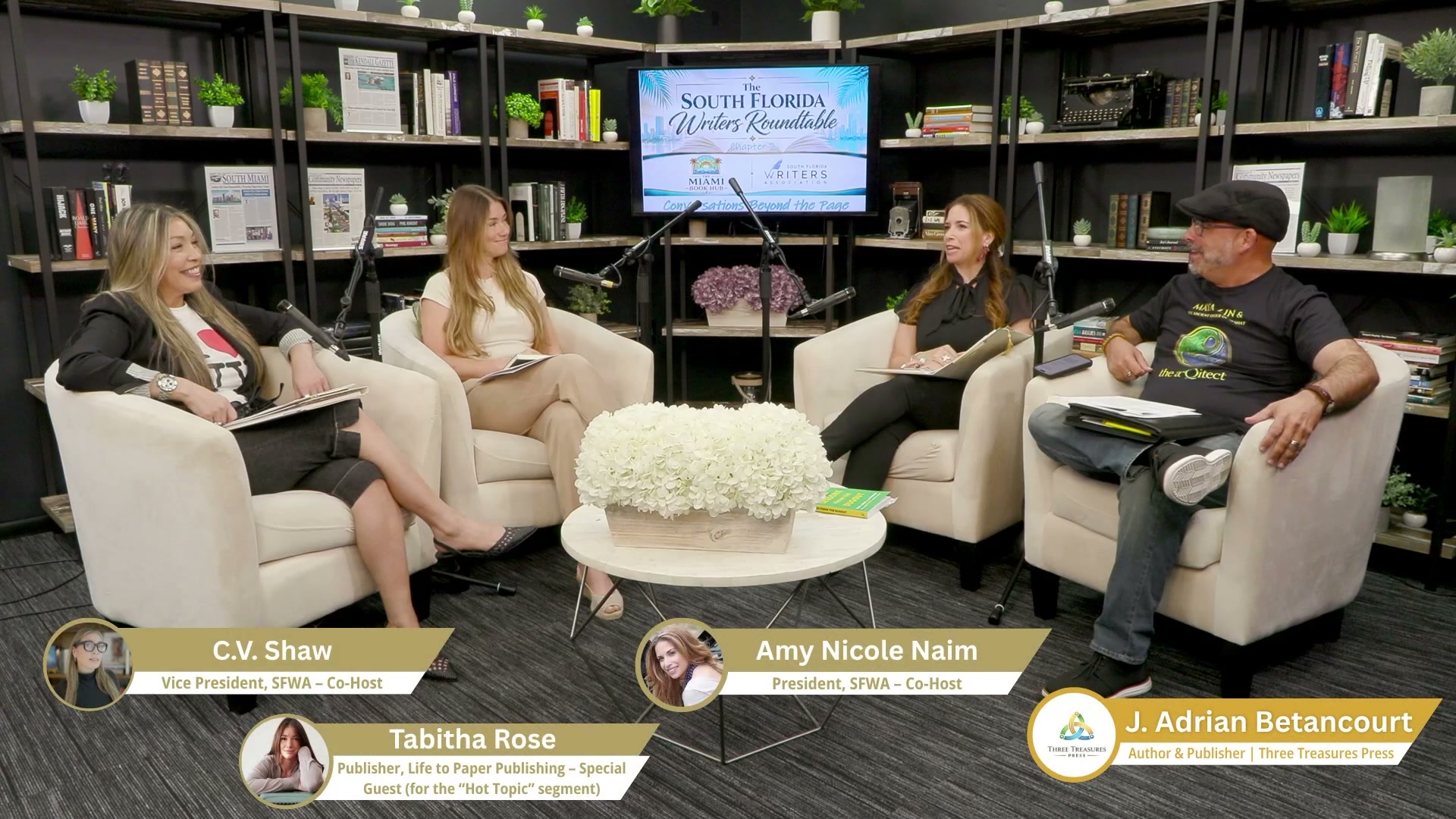 The Miami Book Hub: South Florida Writers Roundtable, Chapter Two | Writers, Publishing & AI