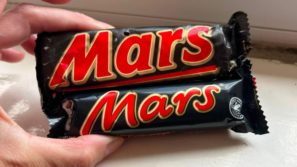 Honey, they’ve shrunk our Mars Bars