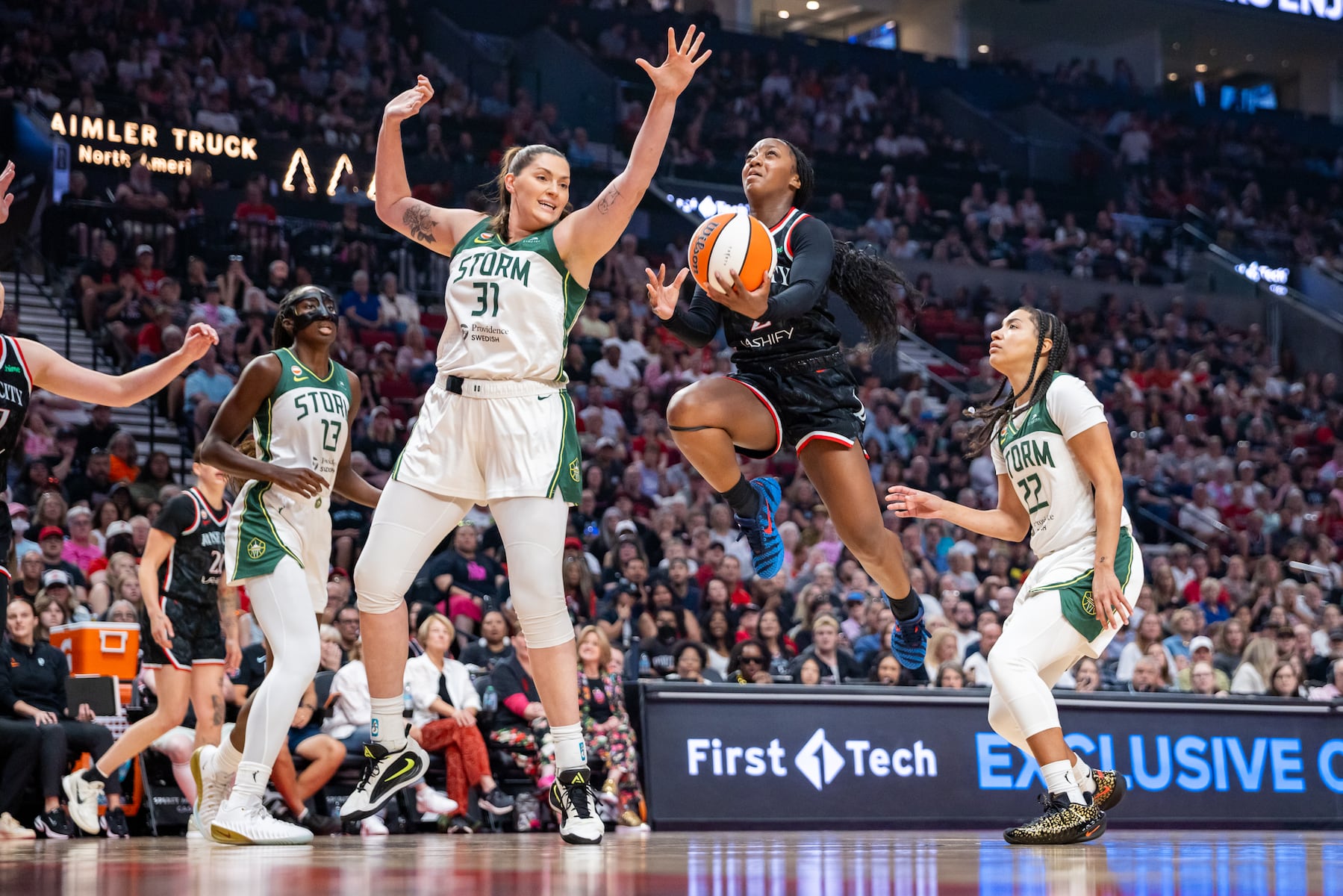 Undrafted and undersized, Jordan Harrison just earned her spot on the Portland Fire roster