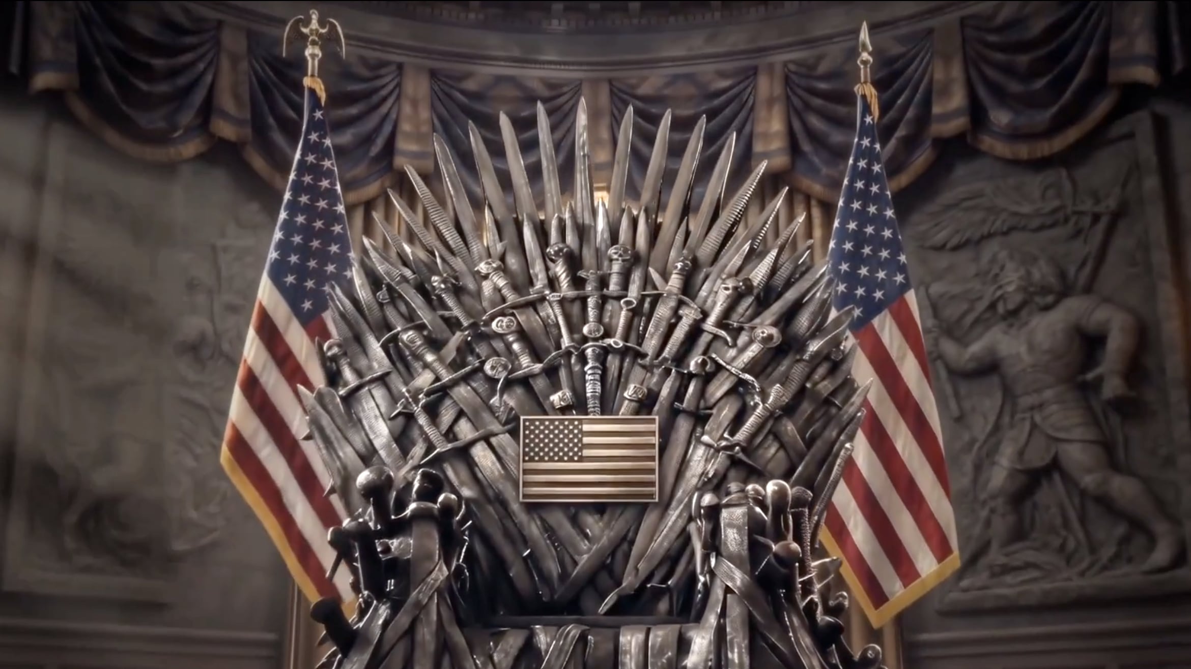 Trump Crowns Himself King in ‘Game of Thrones’-Style AI Video