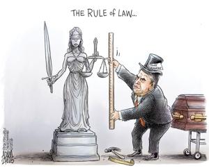 Adam Zyglis: Todd Blanche Confirmed