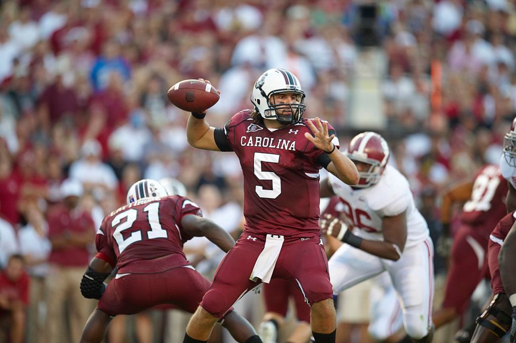 Former SEC quarterback hits milestone in cancer battle
