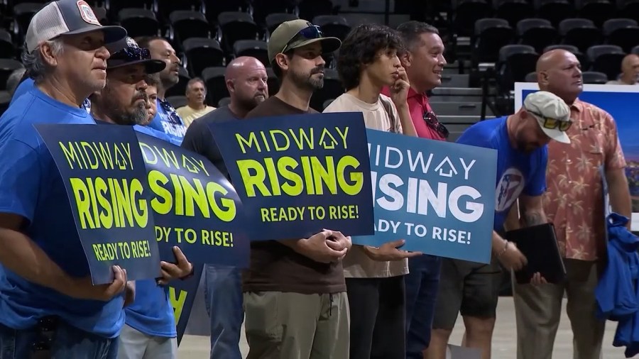 Frustrations grow at town hall over 'Midway Rising' redevelopment project