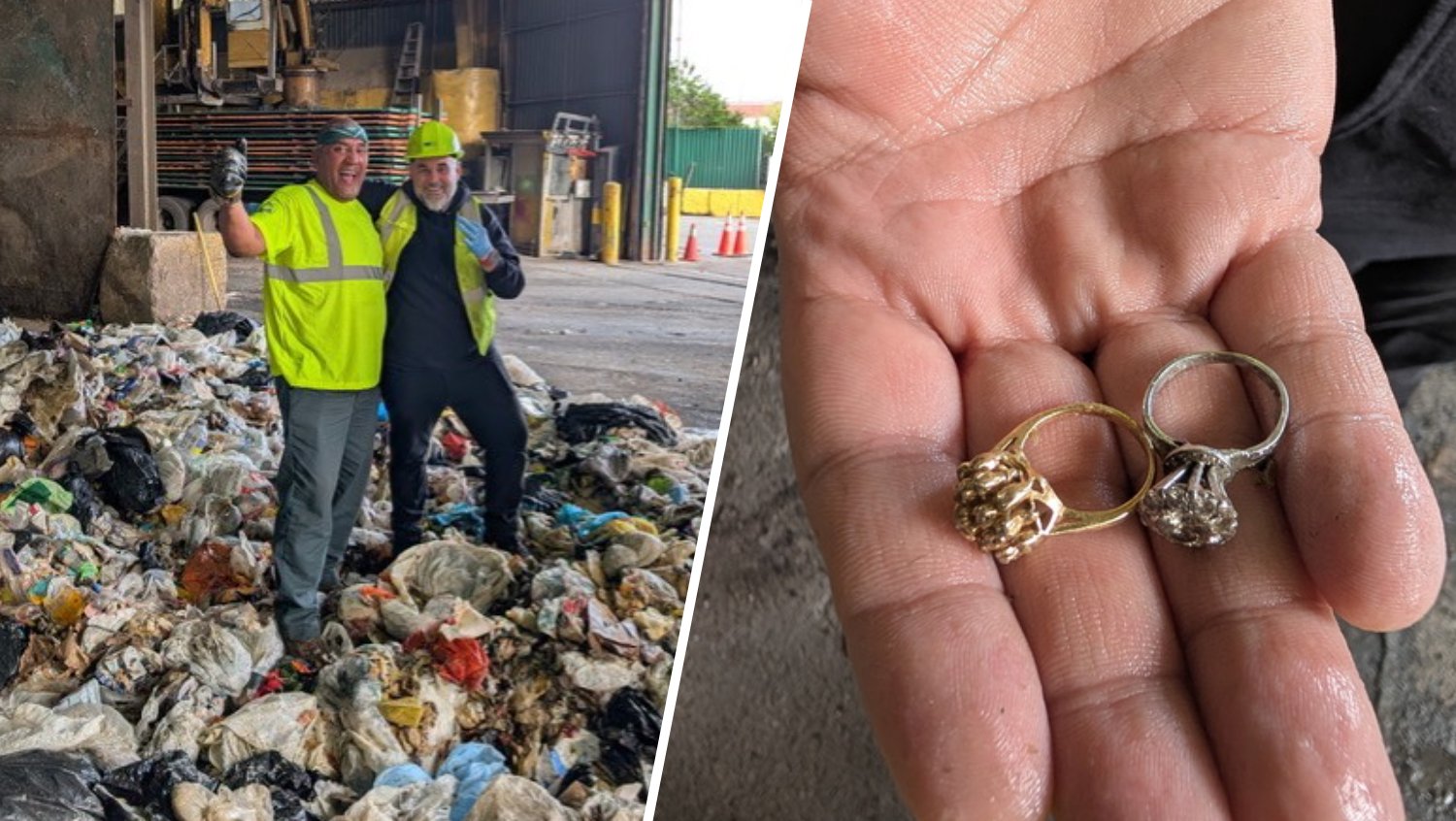 How 2 rings were found after being thrown out in Brooklyn