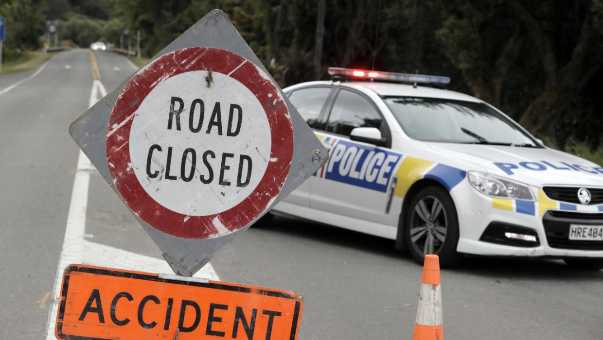 Car hits power pole, bringing down lines and closing Northland road