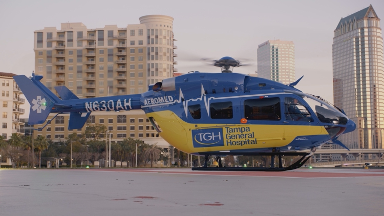 K-9 Ace recovering after Tampa General Hospital helps saves him with airlifted care