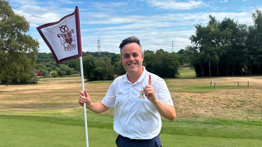 Golfer left 'shaking' by 411-yard hole in one