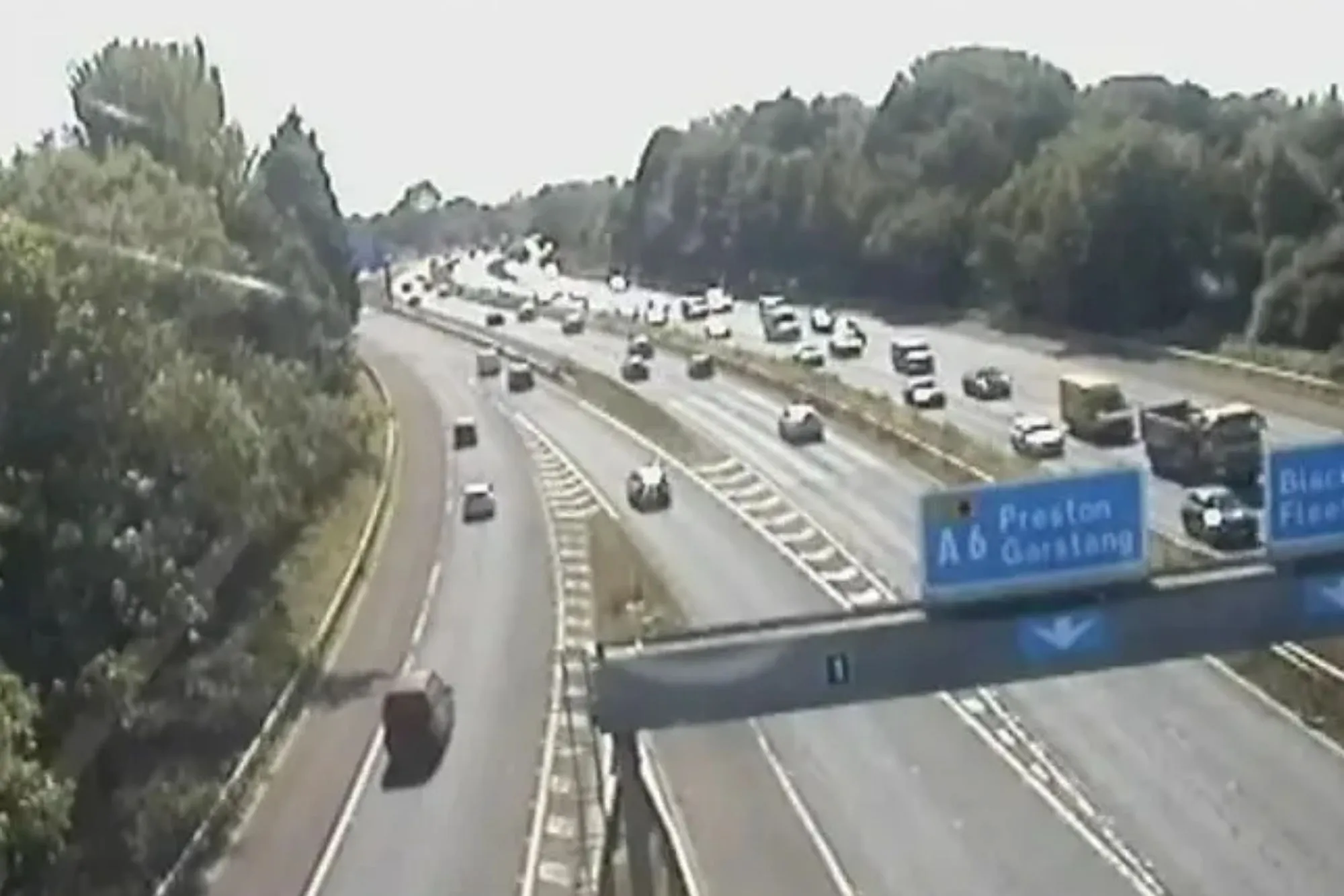Woman found dead on major UK motorway after driver ‘spotted body’ on hard shoulder sparking 5-hour closure