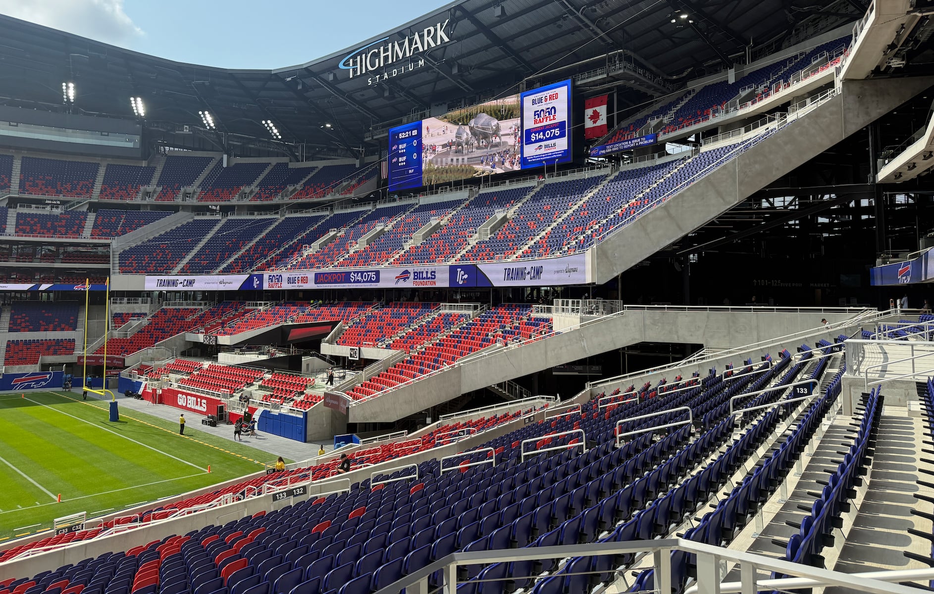 Inside the first public event at Highmark Stadium: Beloved artwork, obstructed views, and what the Bills plan to fix