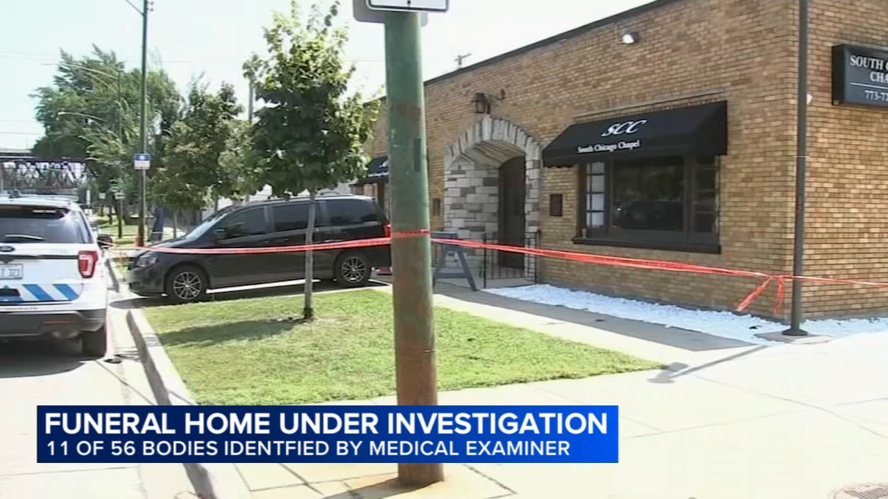 Cook Co. medical examiner ID's 11 of 56 bodies found at South Chicago funeral home