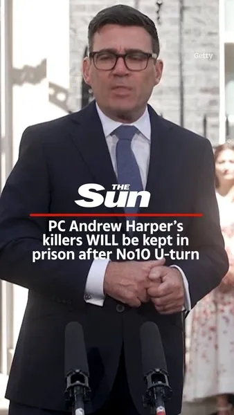 PC Andrew Harper’s killers will be kept in prison after No10 u-turn