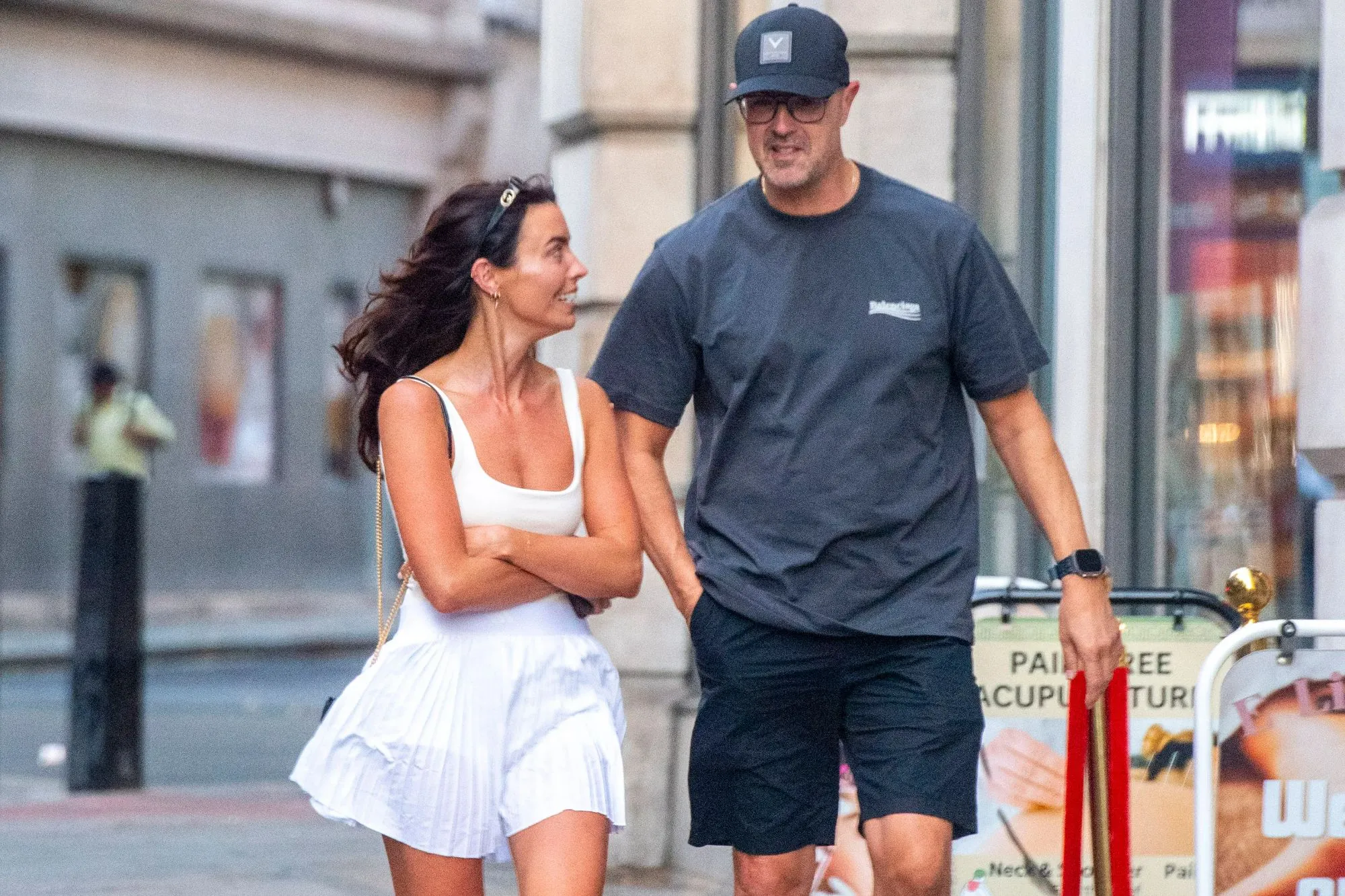 Paddy McGuinness looks head over heels for BBC publicist girlfriend as they leave couple’s massage together in London