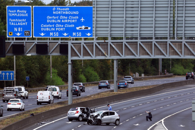 Mother of man injured in M50 collision says there ‘has to be consequences for what’s happened’
