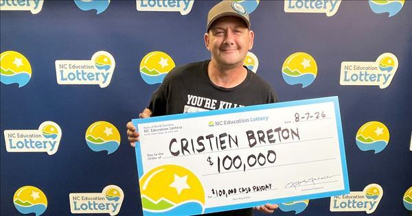 Salisbury man wins $100K lottery prize after scoring $2M jackpot