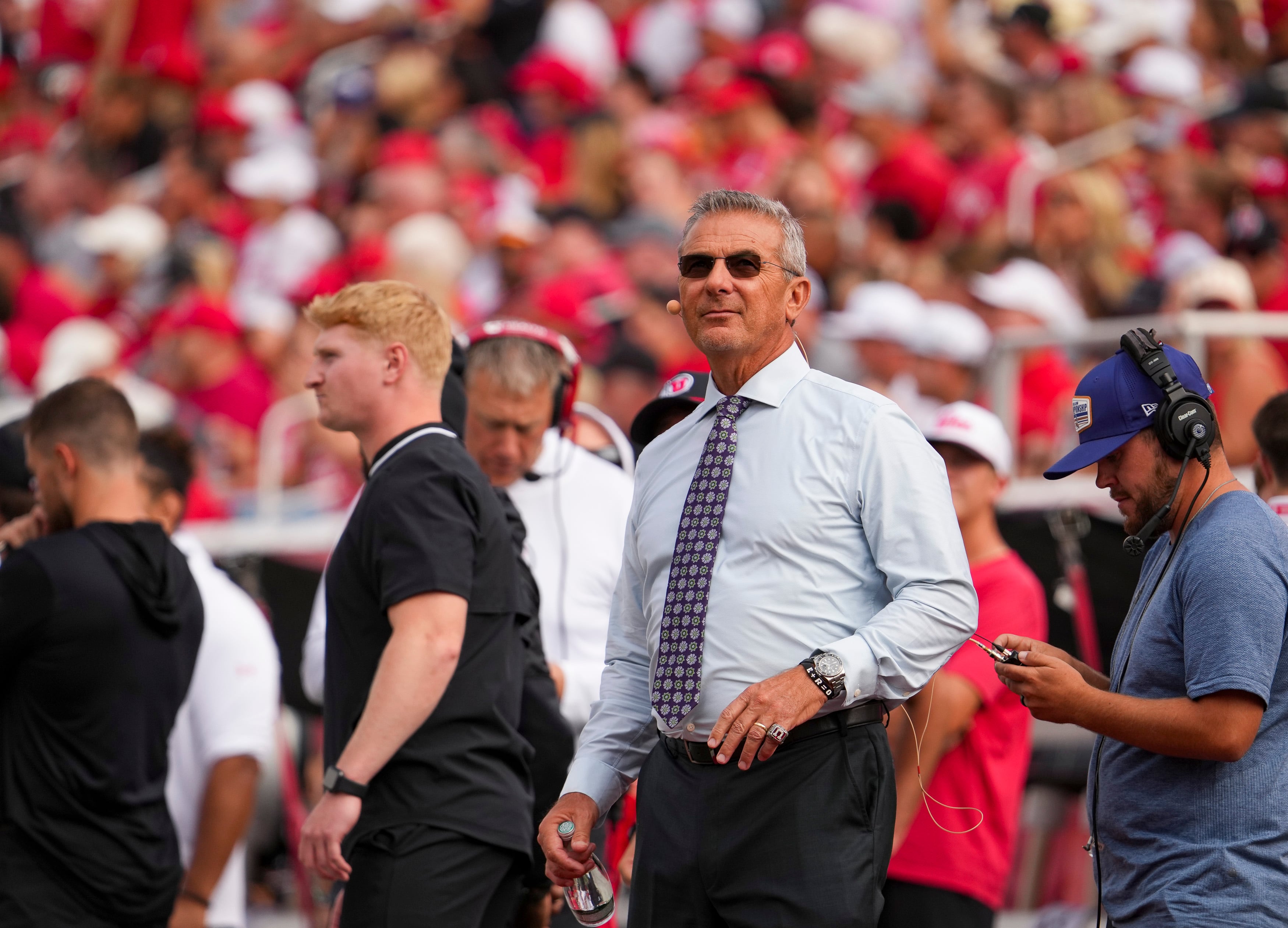 Why Urban Meyer was at Utah’s fall camp last week