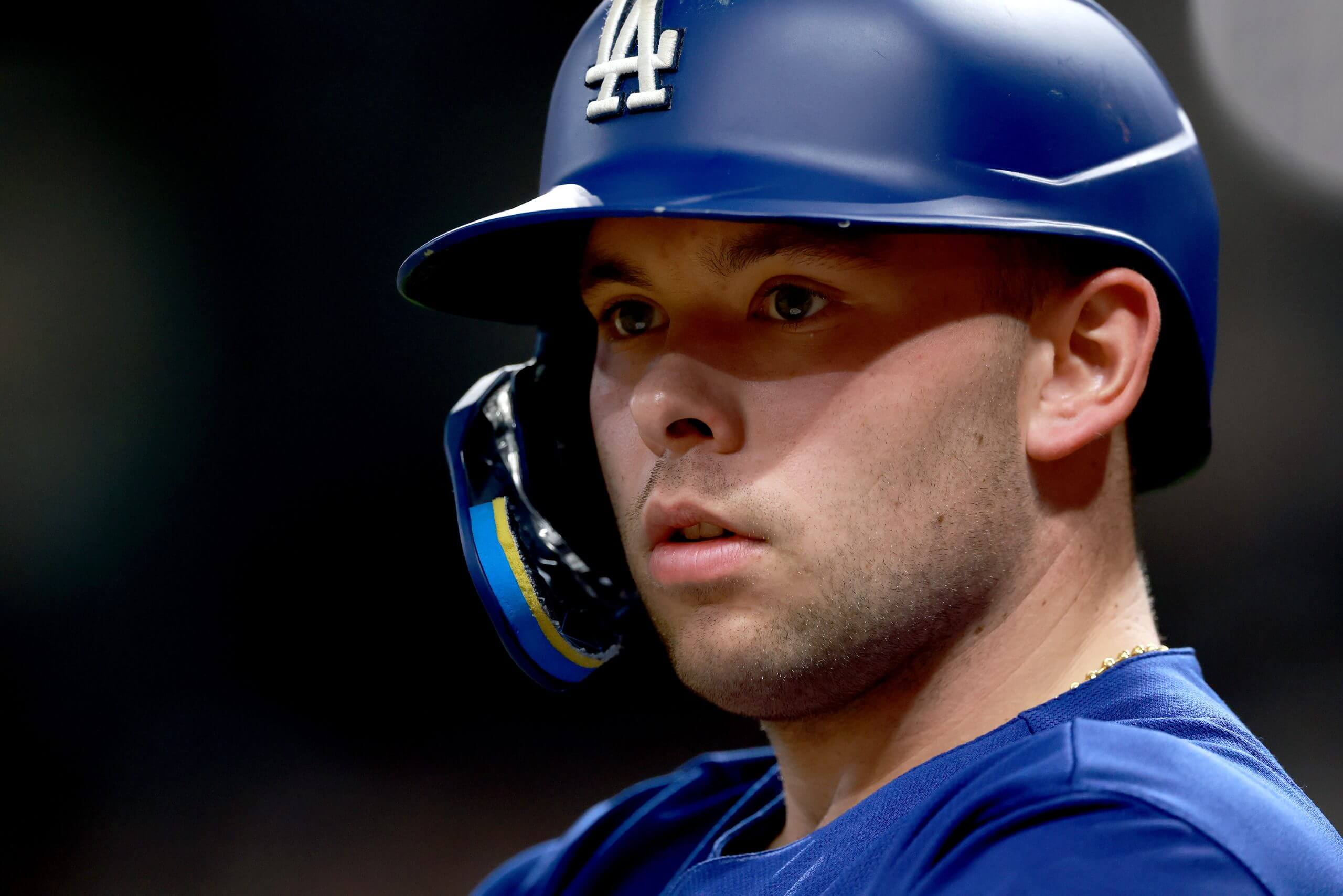 Dodgers' Dalton Rushing doesn't believe he needs surgery for UCL injury
