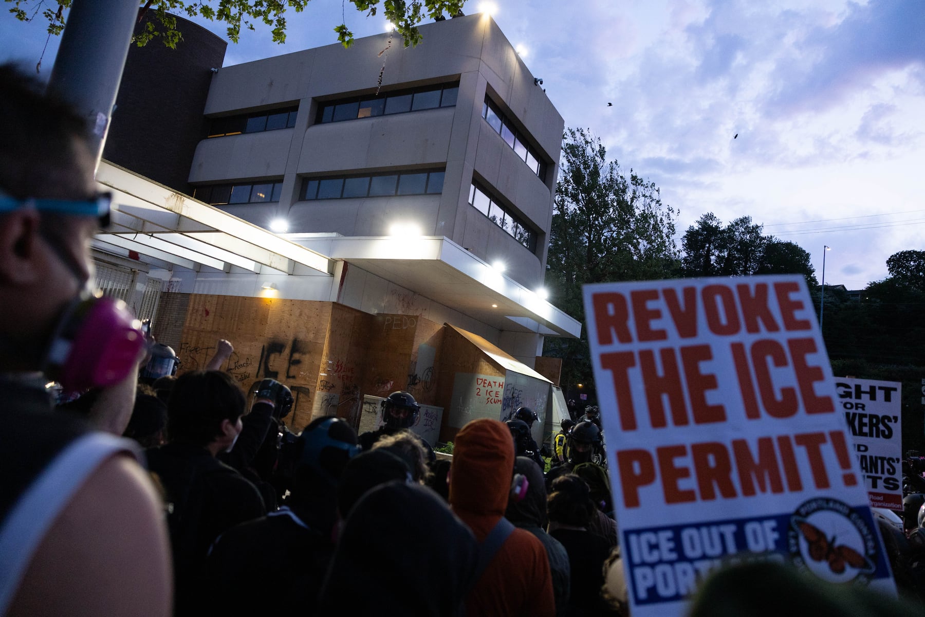In trial, Portland ICE protester claims police manhandled her, but DA says she laid hands on cop