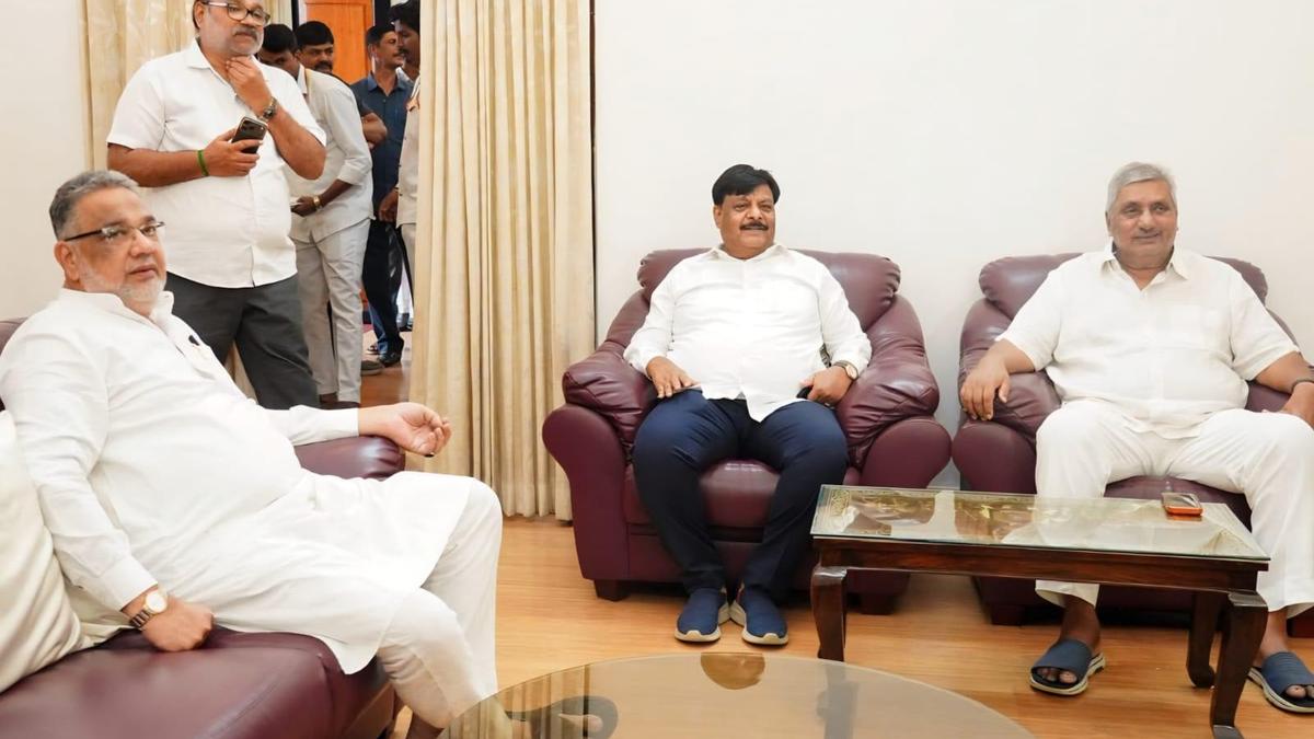 After exclusion from Cabinet, senior Congress MLAs of Mysuru hold meeting