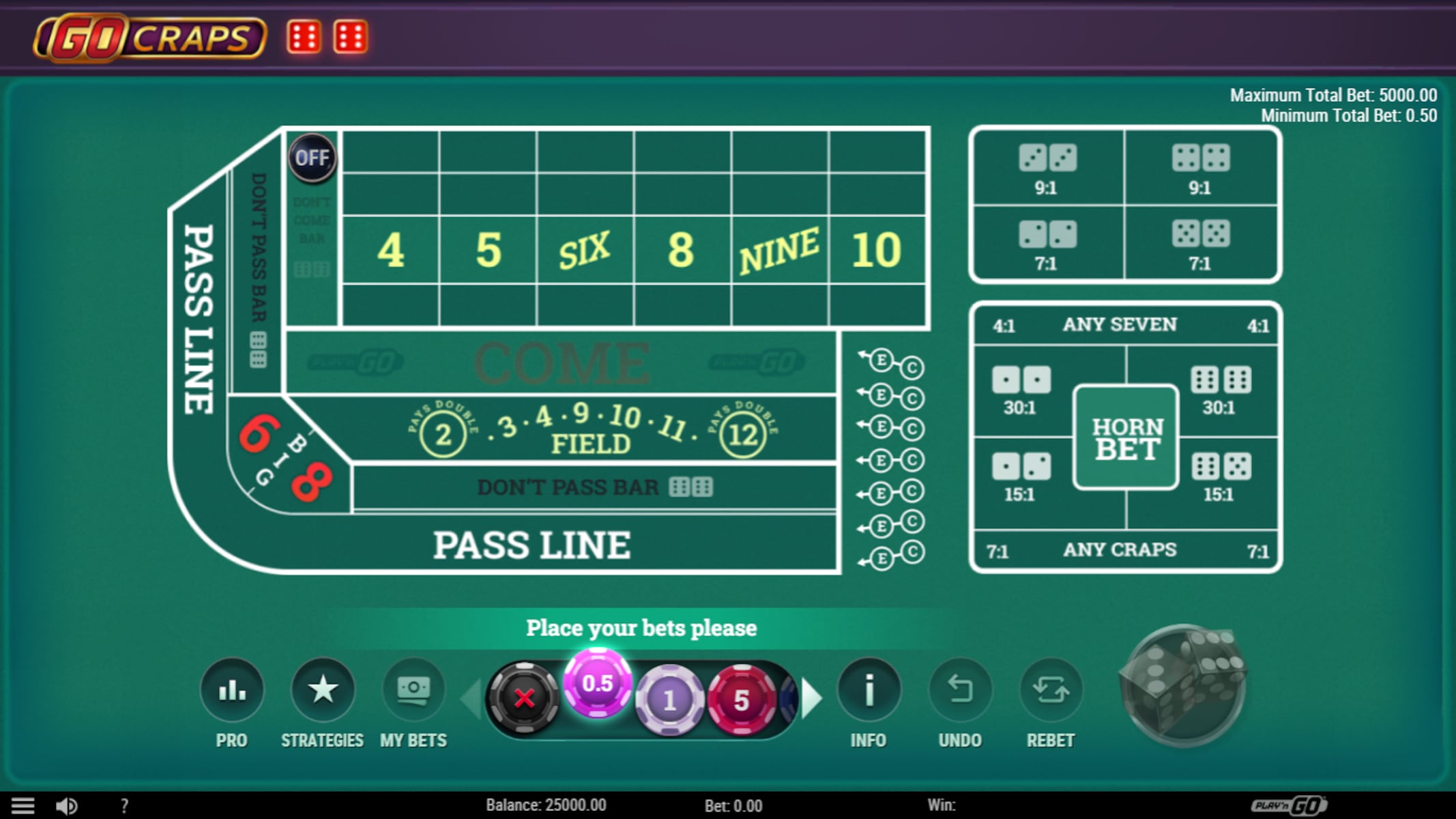 Online craps real money: 5 tables worth playing this week
