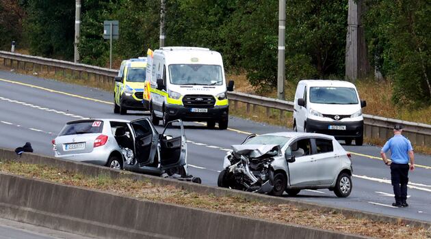 Some teens involved in M50 crash may be linked to Lucky Dip vehicle theft gang, gardaí believe