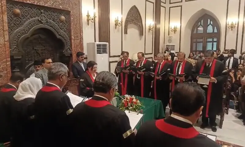 10 additional judges sworn in at LHC after president's go-ahead