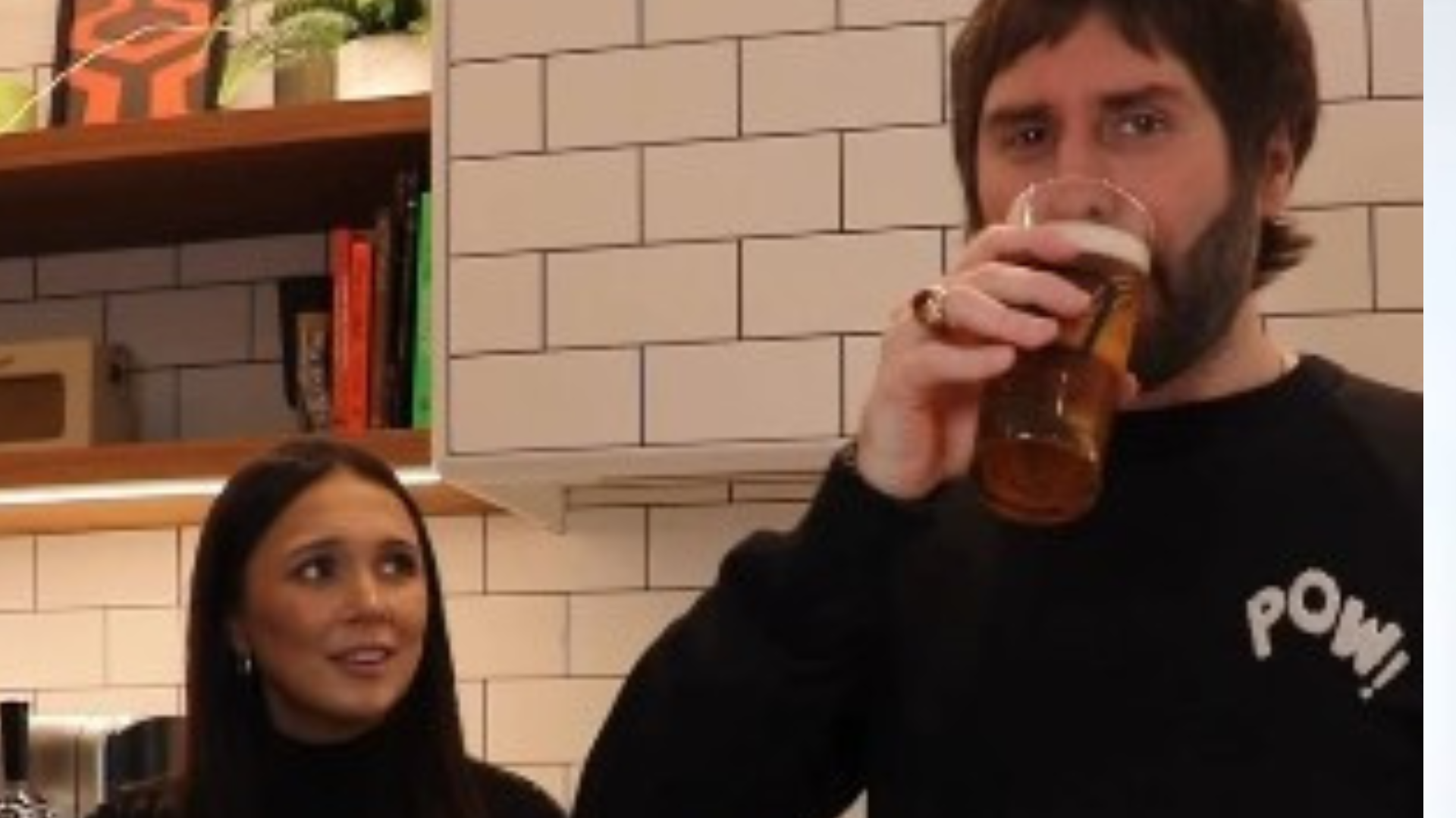 Inbetweeners’ James Buckley’s wife Clair says he’s STILL boozing & going out despite doctor’s ban and health diagnosis