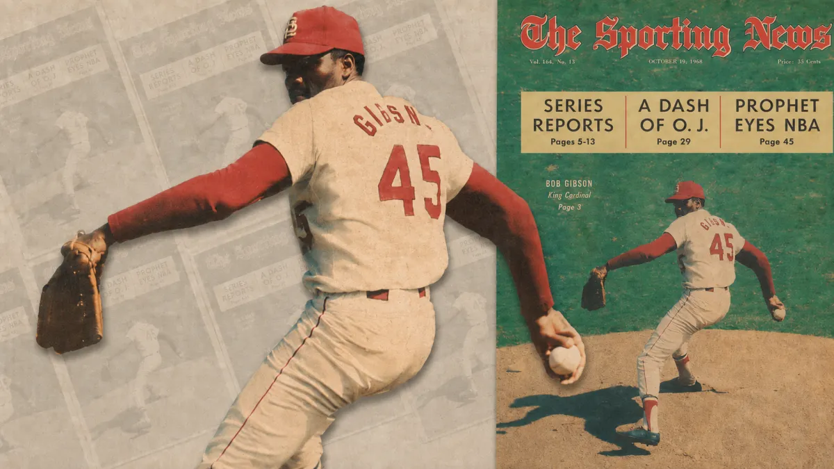 Why Bob Gibson's record-breaking 1968 might be the GOAT pitching season (SN Archives)