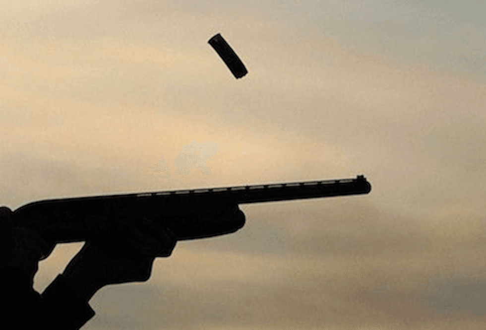 Shotgun-toting homeowner blasts tires out of burglary suspects' car — and alleged crooks hilariously fall in line