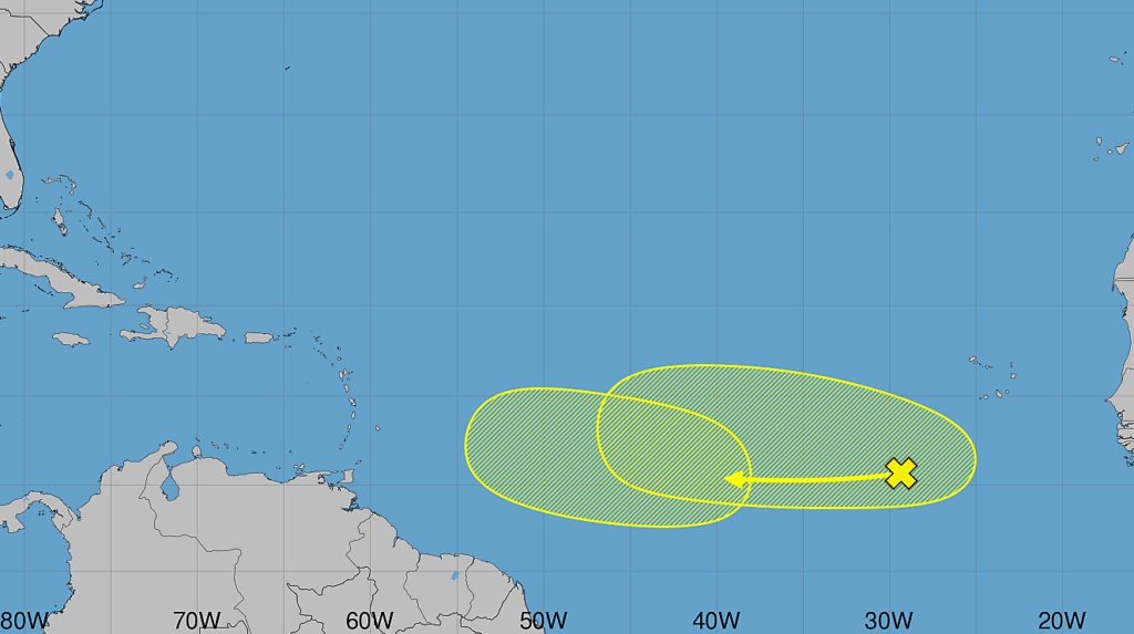 Vigilan ondas tropicales con probabilidad de desarrollo en el Atlántico
