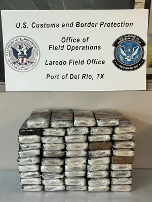 U.S. citizen arrested after 130 pounds of cocaine found in vehicle at Texas-Mexico border