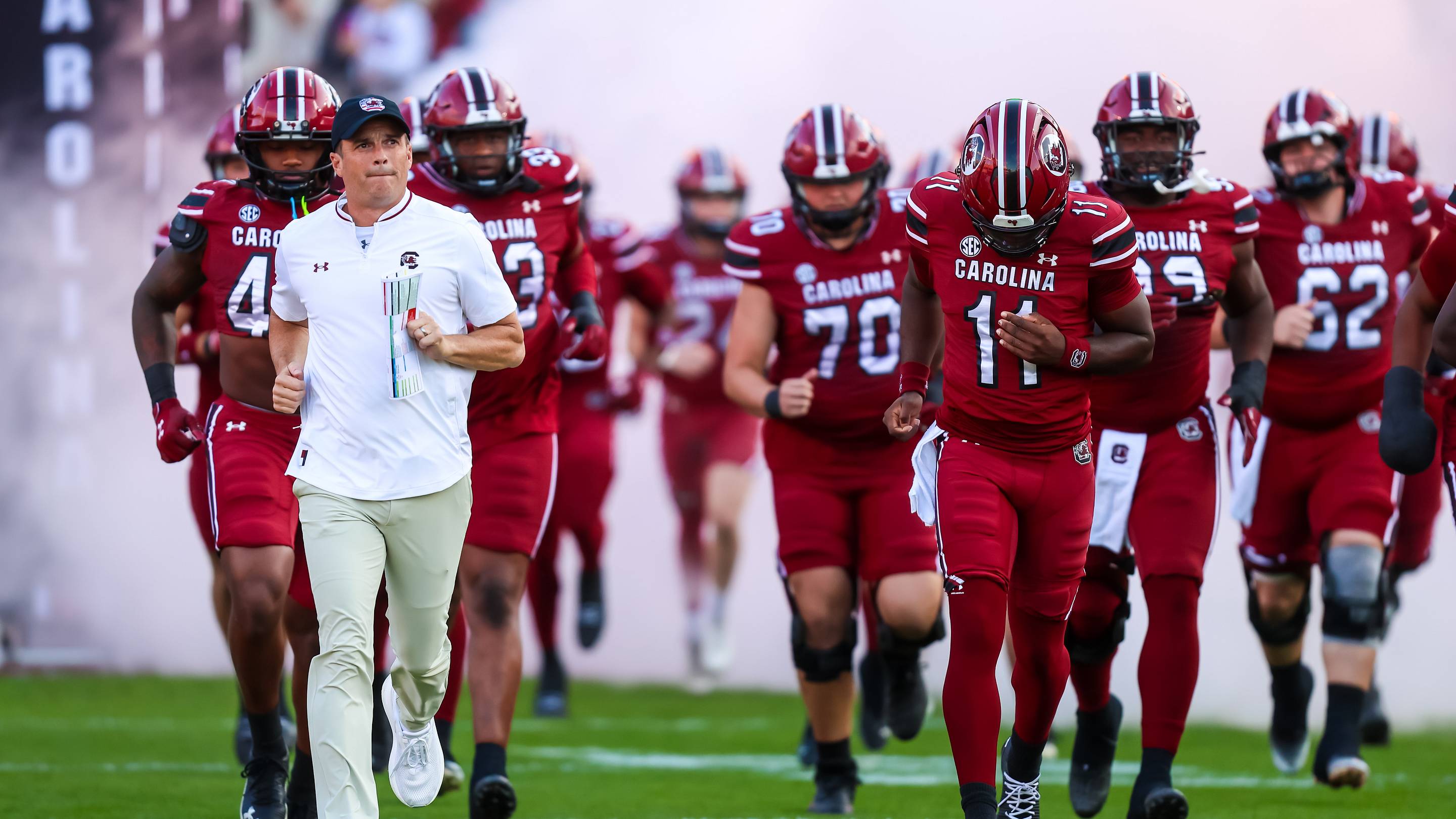 Gamecocks Head Coach Shane Beamer Talks About His New Offense and How Close Dylan Stewart Is to Returning