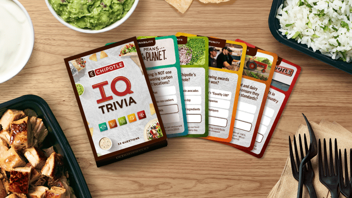 Chipotle IQ is back with the chance to win free burritos for a year