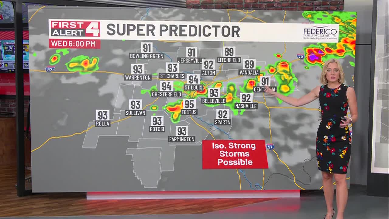 First Alert Weather Days Extended For Heat, Severe Risk Wednesday