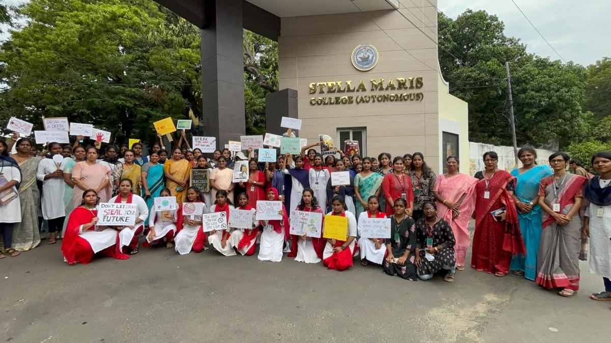 Stella Maris College conducts anti-drug awareness walk
