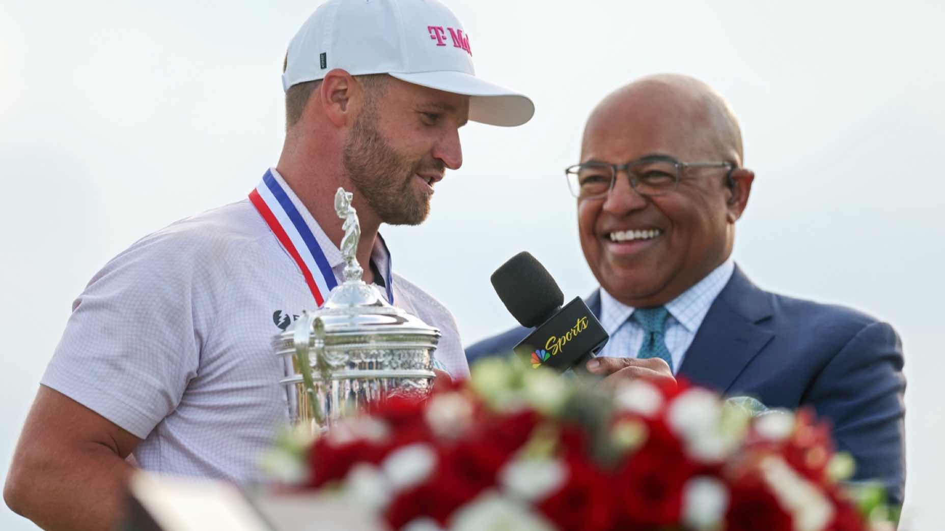 Mike Tirico's hilarious eyewitness account of Bryson DeChambeau penalty