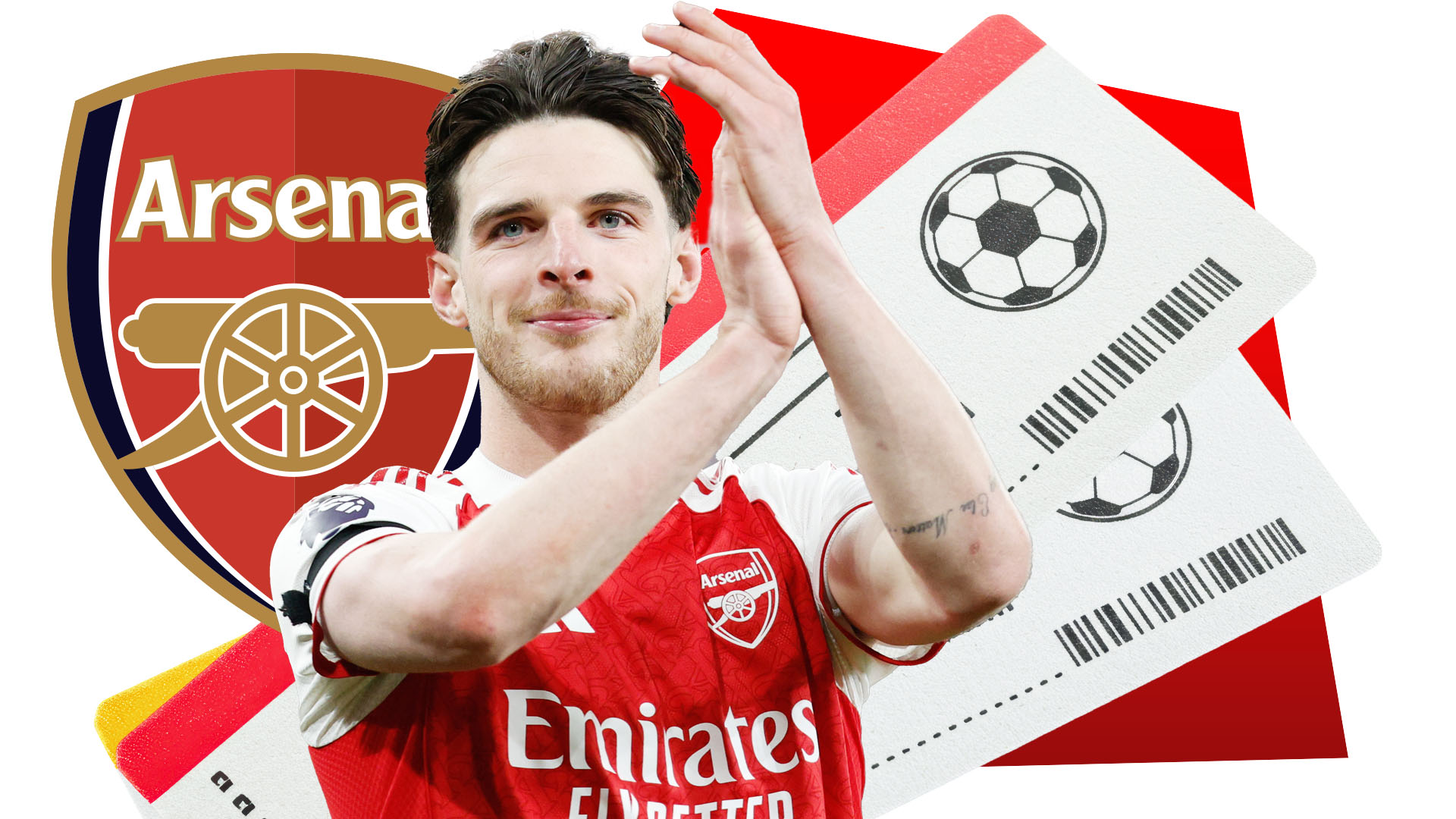 Arsenal tickets with VIP hospitality upgrades to see the champions at The Emirates in 2026/27 Premier League season