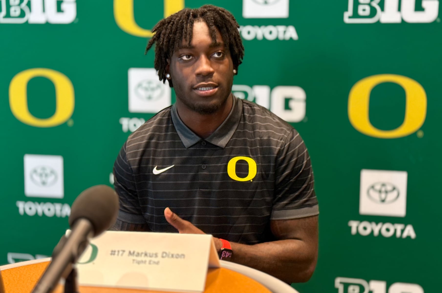 He turned down Oregon in 2022. Now Markus Dixon says being a Duck is a blessing
