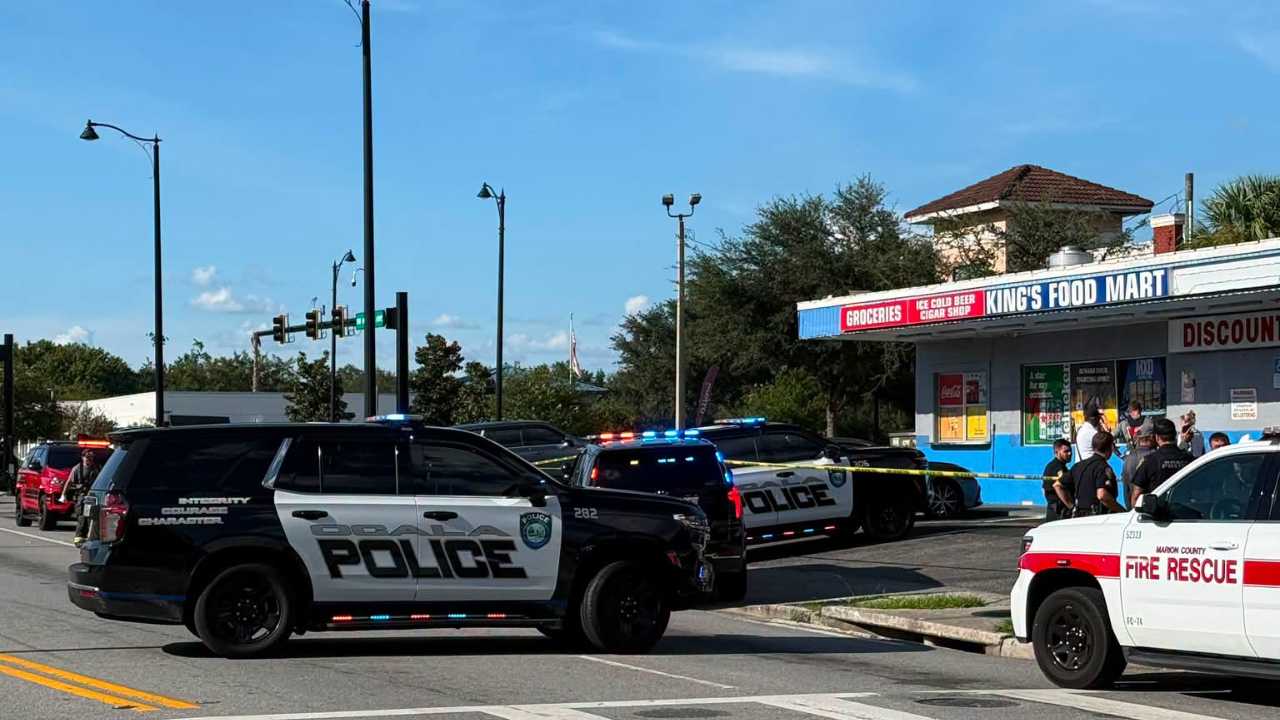 1 injured in shooting at food mart in Ocala, police say
