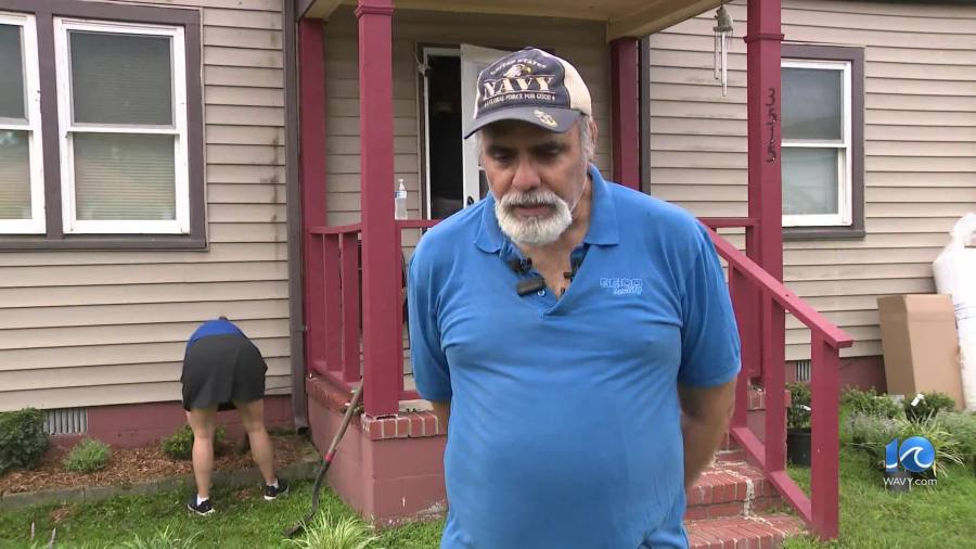 Navy veteran gets help, now has long-awaited air conditioning