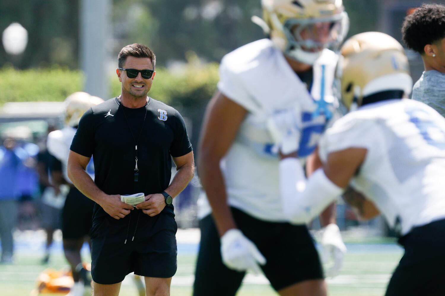 Why Bob Chesney is having UCLA practice in Irvine for part of fall camp