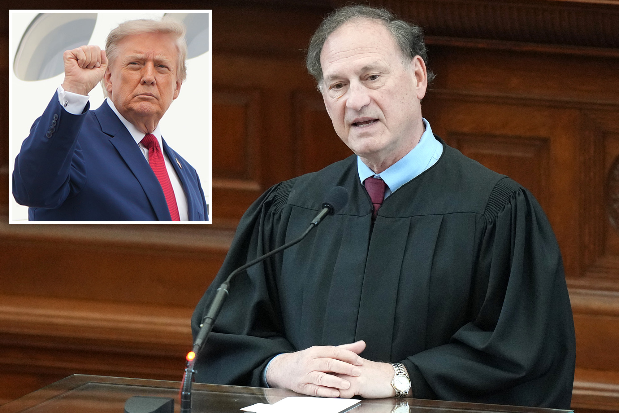 Trump praises Alito’s commitment to stay on Supreme Court: ‘One of the greatest of all time’