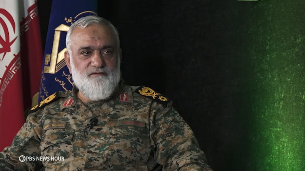 Top adviser to Iran's Revolutionary Guard leader sits down for rare interview