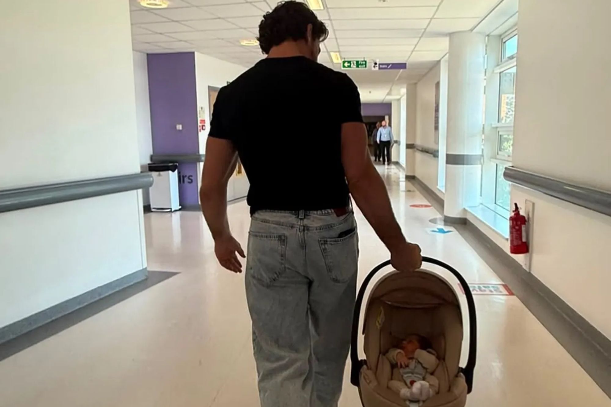 Hollyoaks star becomes a dad for the first time as he and partner welcome baby boy and share sweet snaps