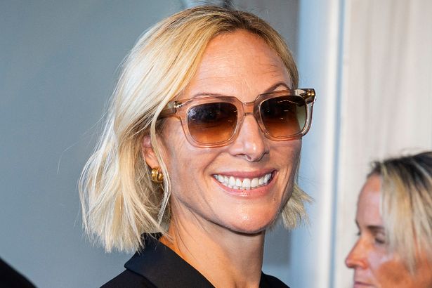 Zara Tindall beams as she returns to spot of her greatest sporting triumph 20 years on